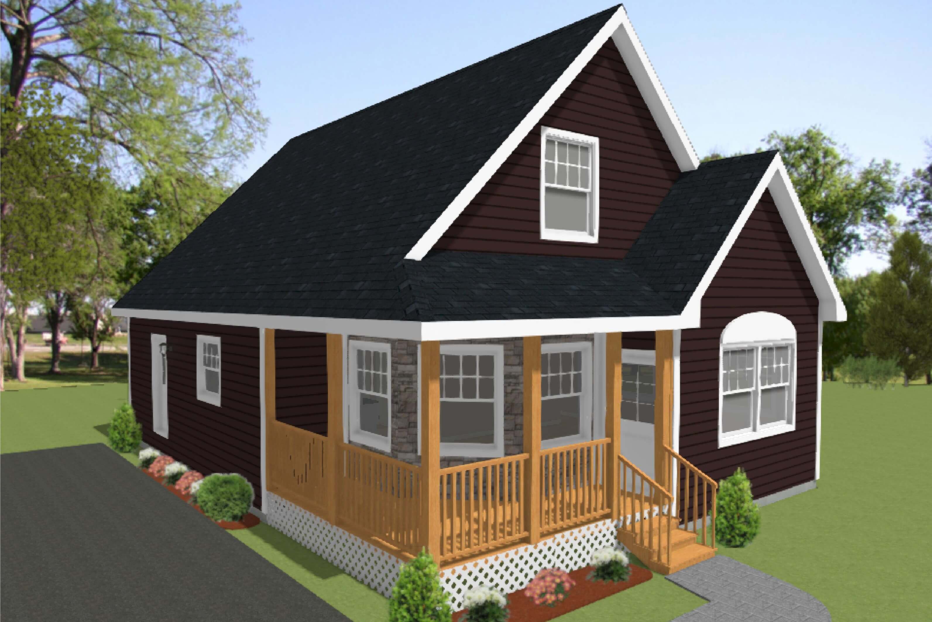 ML308 Traditional Home Plan Maple Leaf Homes